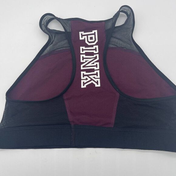 Victoria's Secret PINK Sports Bra Sz L Racerback D - Picture 6 of 7